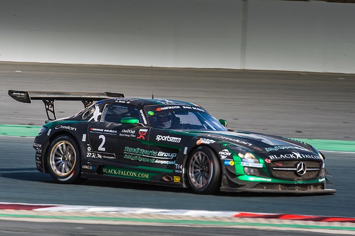 Black Falcon Mercedes wins 2015 Dubai 24 Hours